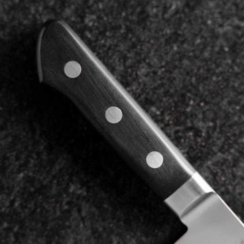Sujihiki Molybdenum Polished Western Black Handle 270mm-[Musashi]-[Japanese-Kitchen-Knives]