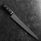 Sujihiki Molybdenum Polished Western Black Handle 270mm-[Musashi]-[Japanese-Kitchen-Knives]
