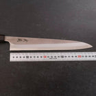 Sujihiki SKD11 Nashiji Ebony Handle 240mm (9.4”)-[Musashi]-[Japanese-Kitchen-Knives]