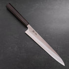 Sujihiki SKD11 Nashiji Ebony Handle 240mm (9.4”)-[Musashi]-[Japanese-Kitchen-Knives]