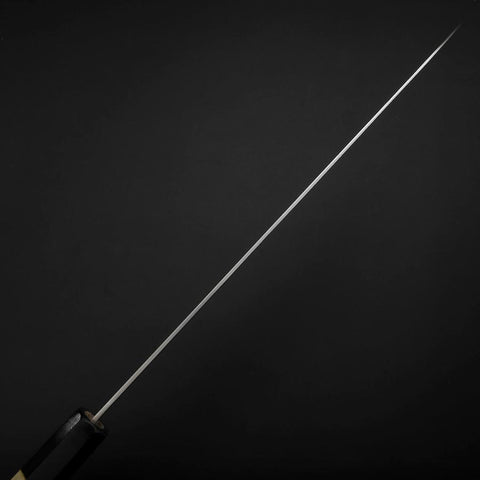 Sujihiki SLD Damascus Buffalo Magnolia Handle 240mm (9.4”)-[Musashi]-[Japanese-Kitchen-Knives]