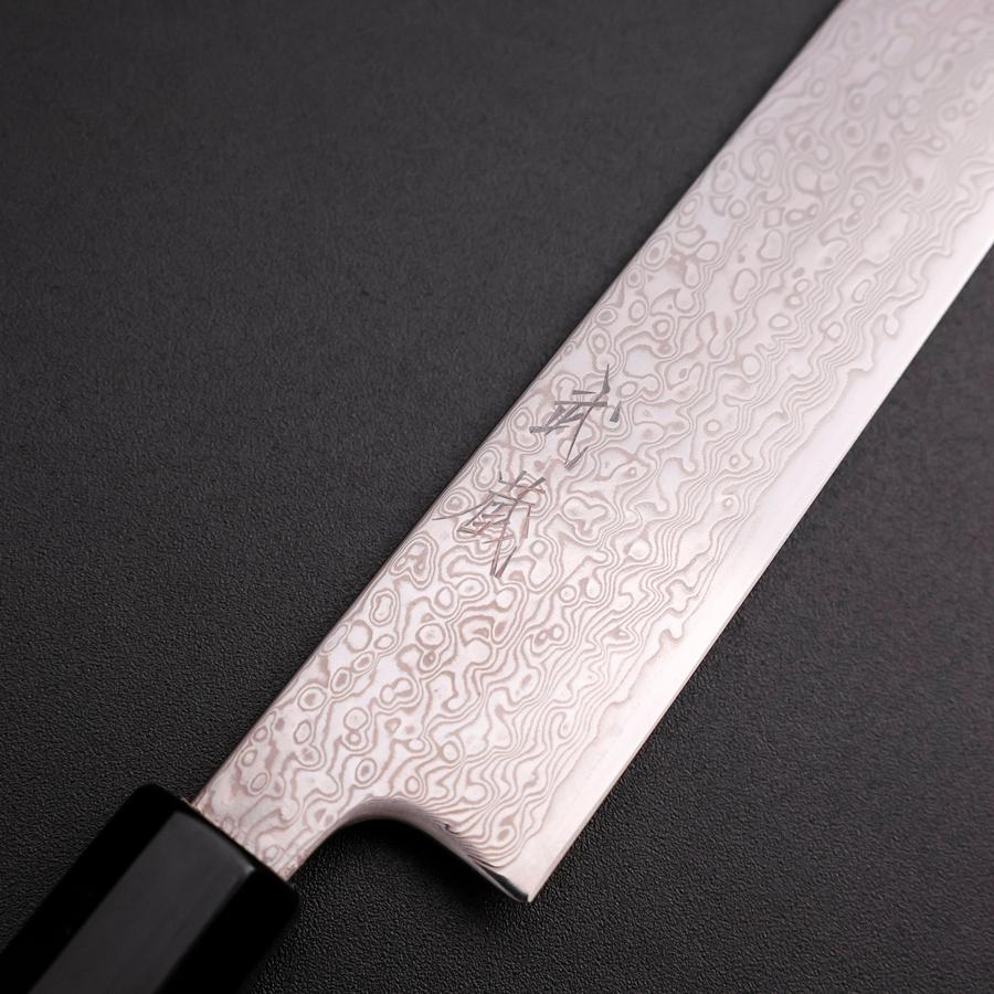 Sujihiki SLD Damascus Buffalo Magnolia Handle 240mm – MUSASHI