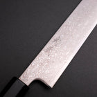 Sujihiki SLD Damascus Buffalo Magnolia Handle 240mm-[Musashi]-[Japanese-Kitchen-Knives]