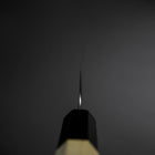 Sujihiki SLD Damascus Buffalo Magnolia Handle 240mm-[Musashi]-[Japanese-Kitchen-Knives]