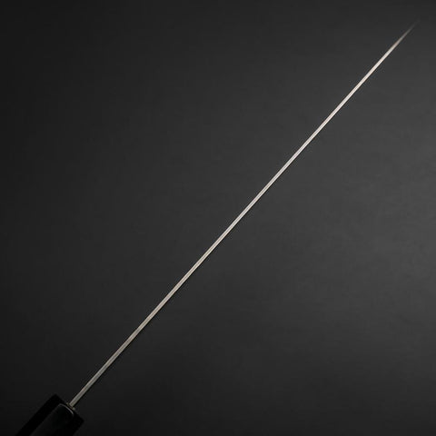 Sujihiki SLD Damascus Buffalo Magnolia Handle 240mm-[Musashi]-[Japanese-Kitchen-Knives]