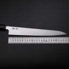 Sujihiki SLD Damascus Buffalo Magnolia Handle 240mm-[Musashi]-[Japanese-Kitchen-Knives]