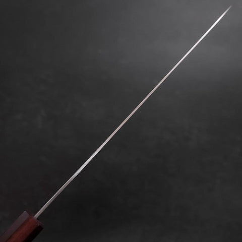Sujihiki SLD Damascus Purple Urushi Handle 240mm (9.4”)-[Musashi]-[Japanese-Kitchen-Knives]