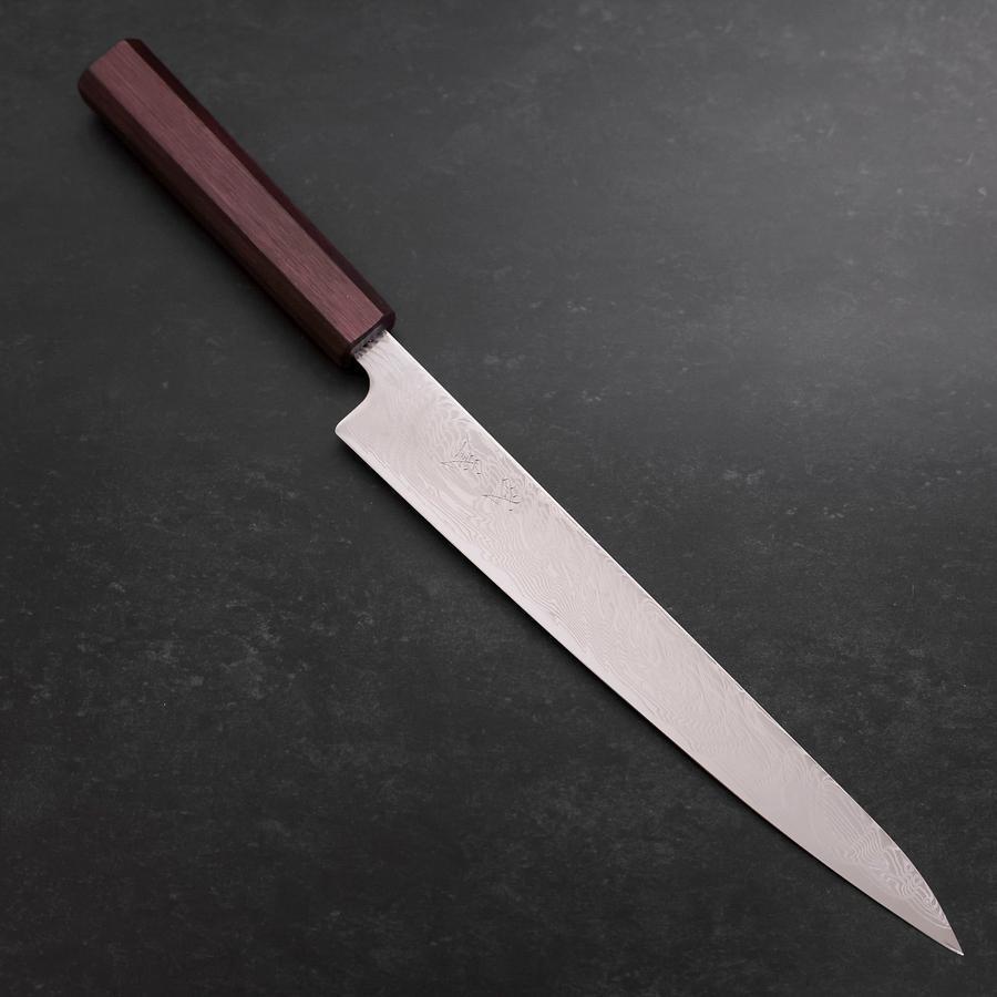 筋引 SLD ダマスカス 紫漆柄 240mm – MUSASHI