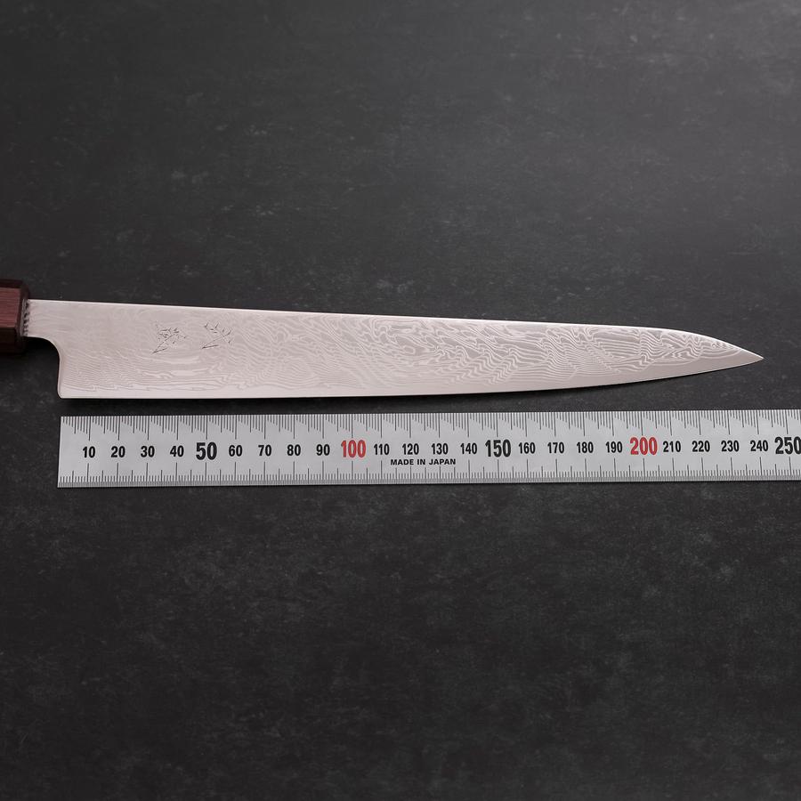 筋引 SLD ダマスカス 紫漆柄 240mm – MUSASHI