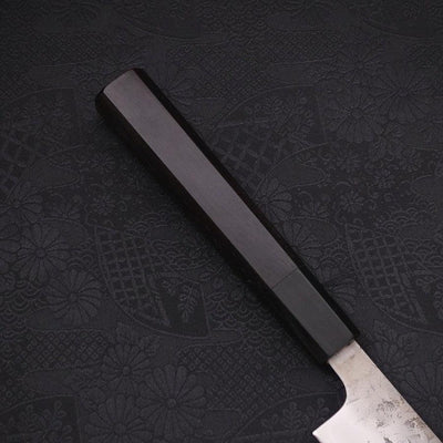 Sujihiki SLD Nashiji Washi Buffalo Ebony Handle 240mm-SLD-Nashiji Washi-Japanese Handle-[Musashi]-[Japanese-Kitchen-Knives]