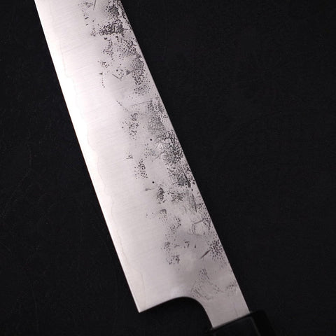Sujihiki SLD Nashiji Washi Buffalo Magnolia Handle 240mm (9.4”)-[Musashi]-[Japanese-Kitchen-Knives]