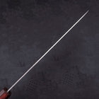 Sujihiki SLD Nashiji Washi Purple Urushi Handle 240mm (9.4”)-[Musashi]-[Japanese-Kitchen-Knives]
