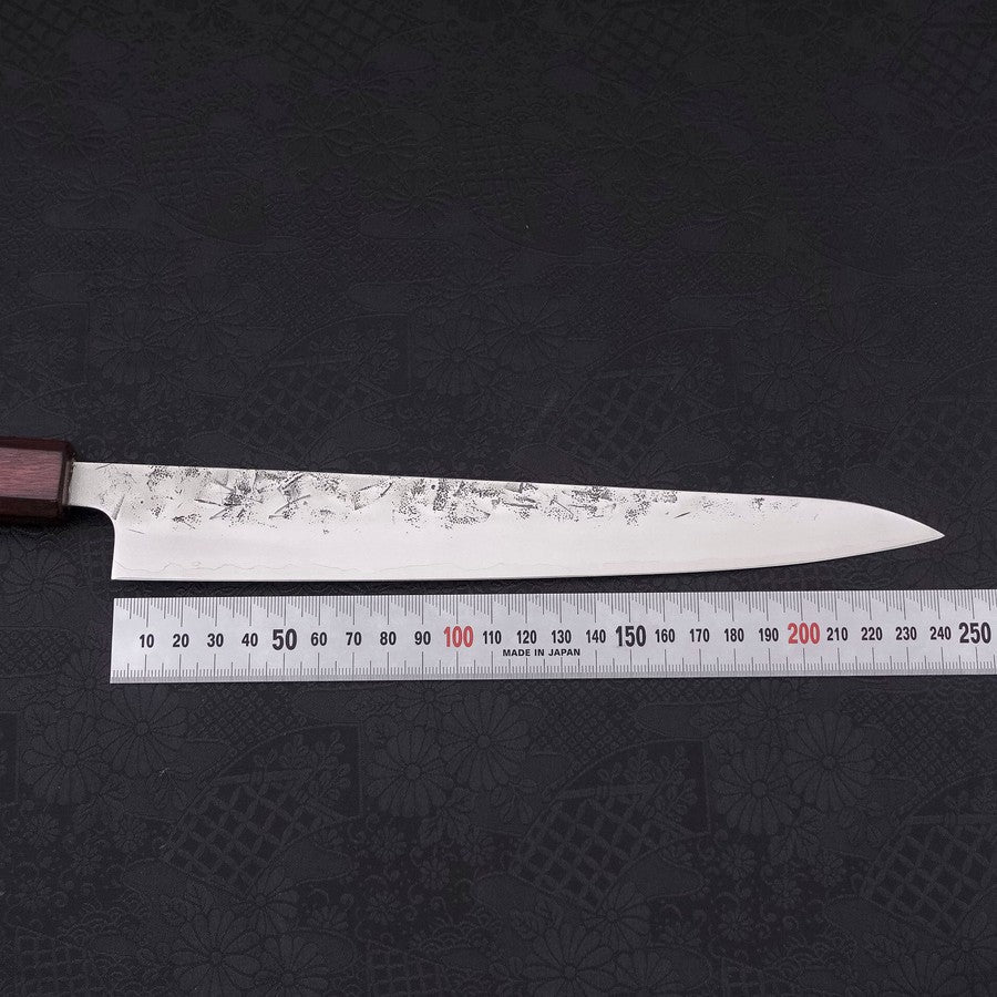筋引き SLD粉末ハイス鋼 梨地和紙 紫漆柄 240mm – MUSASHI