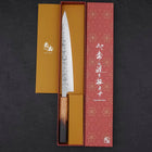Sujihiki SLD Nashiji Washi Yaki Urushi Handle 240mm (9.4”)-[Musashi]-[Japanese-Kitchen-Knives]