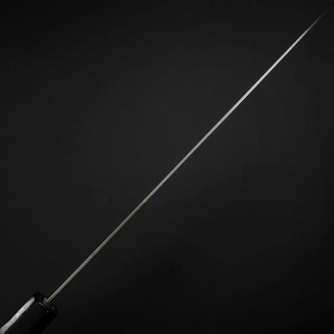 Sujihiki SLD Wave Damascus Buffalo Magnolia Handle 240mm (9.4”)-[Musashi]-[Japanese-Kitchen-Knives]