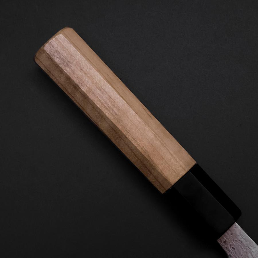 Sujihiki SLD Wave Damascus Buffalo Magnolia Handle 240mm – MUSASHI