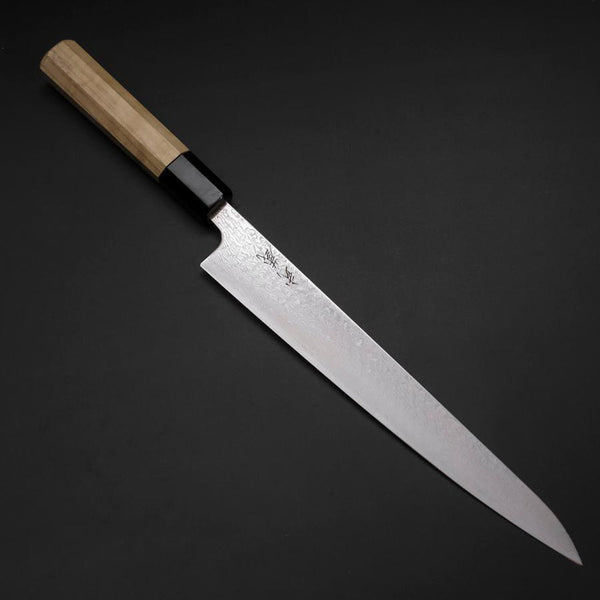 筋引 SLD ダマスカス 紫漆柄 240mm – MUSASHI