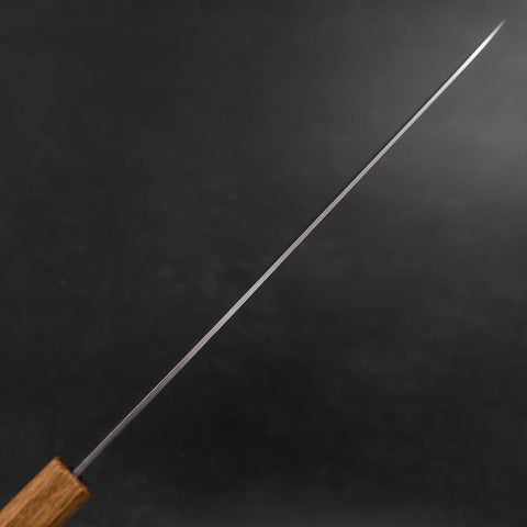 Sujihiki SLD Wave Damascus Yaki Urushi Handle 240mm (9.4”)-[Musashi]-[Japanese-Kitchen-Knives]