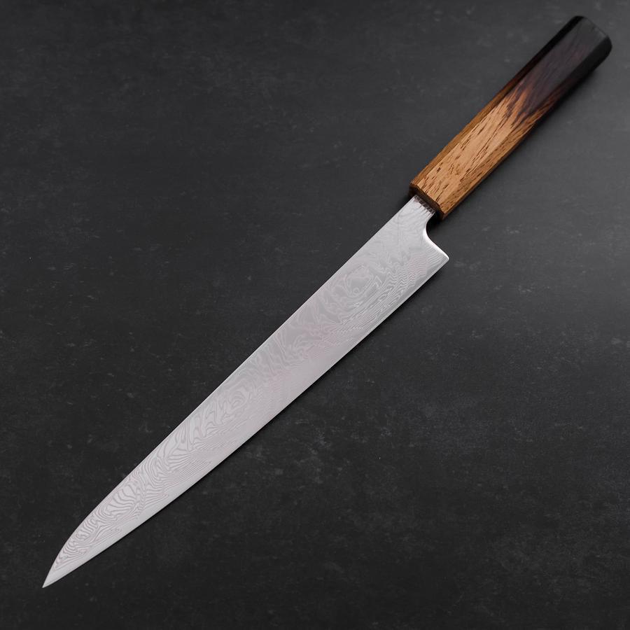 Sujihiki SLD Wave Damascus Yaki Urushi Handle 240mm – MUSASHI