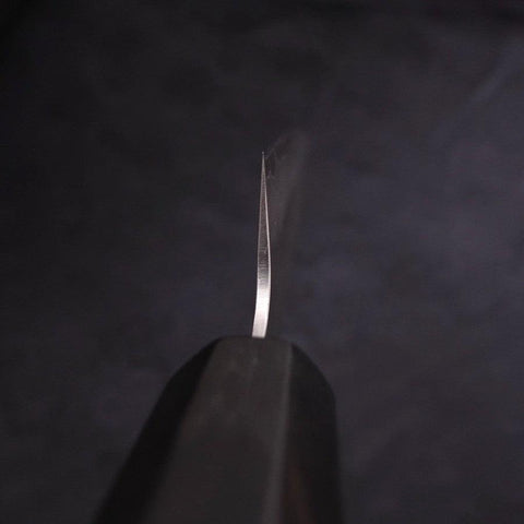 Sujihiki Silver Steel #3 Nashiji Buffalo Magnolia Handle Handle 240mm (9.4”)-[Musashi]-[Japanese-Kitchen-Knives]