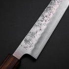 Sujihiki Silver Steel #3 Nashiji Sumi Urushi Handle 240mm-[Musashi]-[Japanese-Kitchen-Knives]