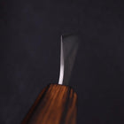 Sujihiki Silver Steel #3 Nashiji Sumi Urushi Handle 270mm (10.6”)-[Musashi]-[Japanese-Kitchen-Knives]