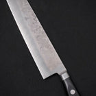 Sujihiki Silver Steel #3 Nashiji Western Handle 270mm (10.6”)-[Musashi]-[Japanese-Kitchen-Knives]