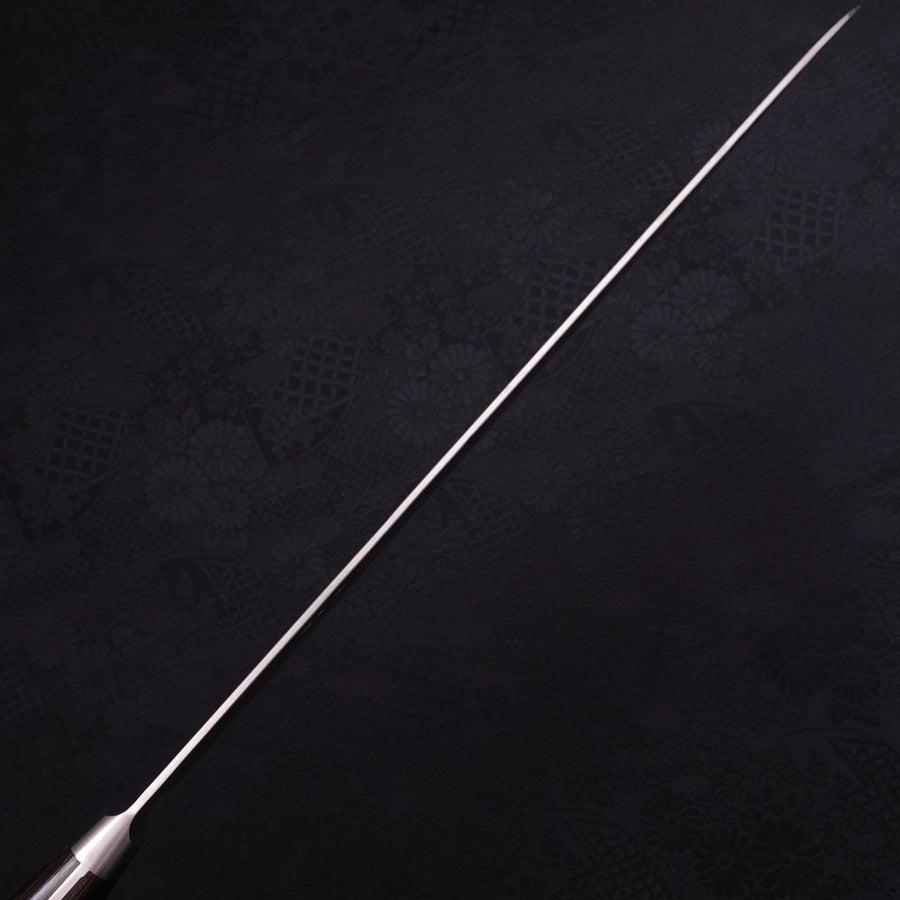 Sujihiki Silver Steel #3 Nashiji Western Handle 270mm-Silver steel #3-Nashiji-Japanese Handle-[Musashi]-[Japanese-Kitchen-Knives]