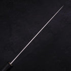 Sujihiki Silver Steel #3 Polished Buffalo Magnolia Handle Handle 240mm (9.4”)-[Musashi]-[Japanese-Kitchen-Knives]