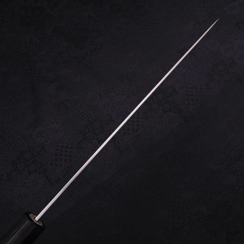 Sujihiki Silver Steel #3 Polished Buffalo Magnolia Handle Handle 240mm (9.4”)-[Musashi]-[Japanese-Kitchen-Knives]