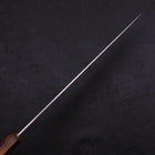 Sujihiki Stainless Clad Blue Super Polished Sumi Urushi Handle 270mm (10.6”)-[Musashi]-[Japanese-Kitchen-Knives]