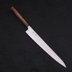 Sujihiki Stainless Clad Blue Super Polished Sumi Urushi Handle 270mm (10.6”)-[Musashi]-[Japanese-Kitchen-Knives]