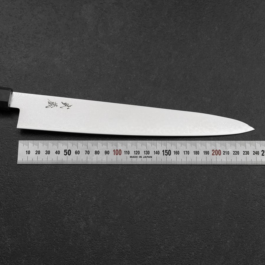 Sujihiki VG-10 Damascus Blue Birch Handle 240mm (9.4”) – MUSASHI