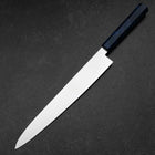 Sujihiki VG-10 Damascus Blue Birch Handle 270mm (10.6”)-[Musashi]-[Japanese-Kitchen-Knives]