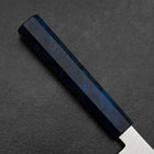 Sujihiki VG-10 Damascus Blue Birch Handle 270mm-[Musashi]-[Japanese-Kitchen-Knives]