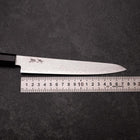 Sujihiki VG-10 Damascus Ebony Handle 180mm (7”)-[Musashi]-[Japanese-Kitchen-Knives]