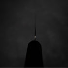 Sujihiki VG-10 Damascus Ebony Handle 180mm-[Musashi]-[Japanese-Kitchen-Knives]