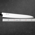 Sujihiki VG-10 Damascus Gray Birch Handle 270mm-[Musashi]-[Japanese-Kitchen-Knives]