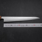 Sujihiki VG-10 Damascus Yaki-Urushi Handle 240mm (9.4”)-[Musashi]-[Japanese-Kitchen-Knives]