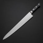 Sujihiki VG-5 Tsuchime Western Black Marble Handle 270mm (10.6”)-[Musashi]-[Japanese-Kitchen-Knives]
