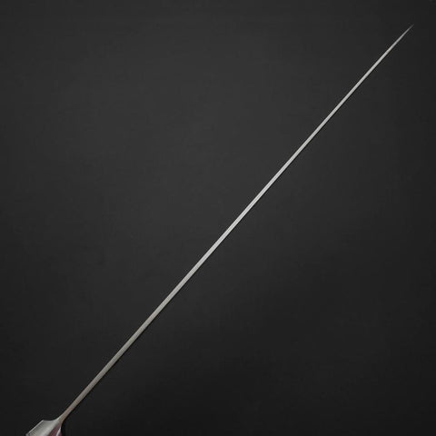 Sujihiki VG-5 Tsuchime Western Black Marble Handle 270mm (10.6”)-[Musashi]-[Japanese-Kitchen-Knives]