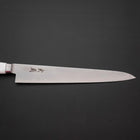 Sujihiki VG-5 Tsuchime Western White Marble Handle 240mm-[Musashi]-[Japanese-Kitchen-Knives]