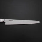 Sujihiki VG-5 Tsuchime Western White Marble Handle 270mm (10.6”)-[Musashi]-[Japanese-Kitchen-Knives]
