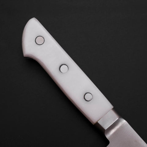 Sujihiki VG-5 Tsuchime Western White Marble Handle 270mm-[Musashi]-[Japanese-Kitchen-Knives]