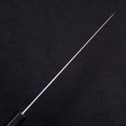 Sujihiki White Steel #1 Stainless Clad Buffalo Magnolia Handle 240mm (9.4”)-[Musashi]-[Japanese-Kitchen-Knives]