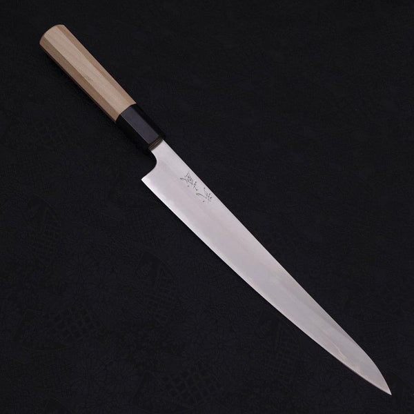 筋引 白紙1号 磨き 水牛朴木柄 240mm – MUSASHI