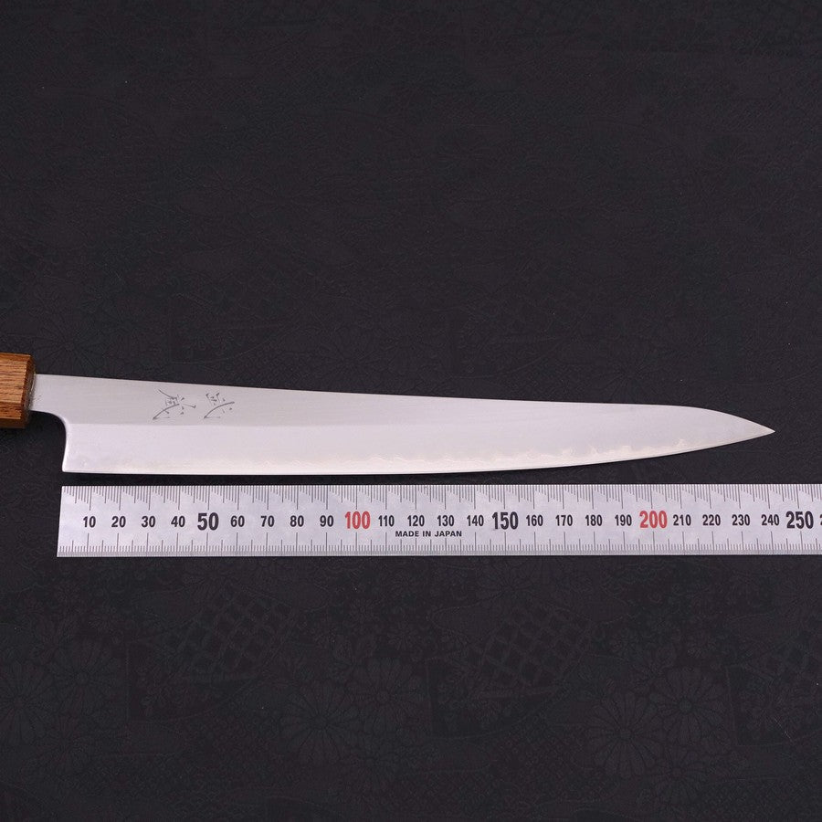筋引き 白紙1号 霞 焼漆柄 240mm – MUSASHI