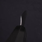 Sujihiki White Steel #2 Super Polished Buffalo Ebony Handle 170mm (6.7”)-[Musashi]-[Japanese-Kitchen-Knives]