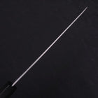 Sujihiki White Steel #2 Super Polished Buffalo Ebony Handle 170mm (6.7”)-[Musashi]-[Japanese-Kitchen-Knives]