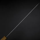 Sujihiki White Steel #2 Tsuchime Yaki Urushi Handle 240mm-[Musashi]-[Japanese-Kitchen-Knives]